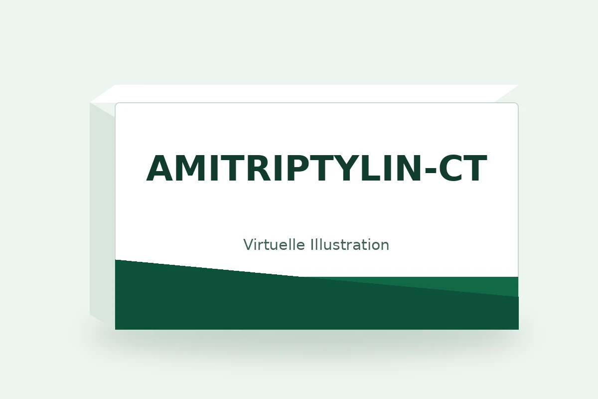 AMITRIPTYLIN-CT – virtuelle Produktillustration, keine Originalpackung