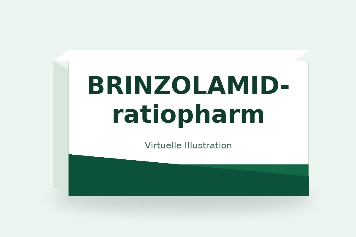 BRINZOLAMID-ratiopharm – virtuelle Produktillustration, keine Originalpackung