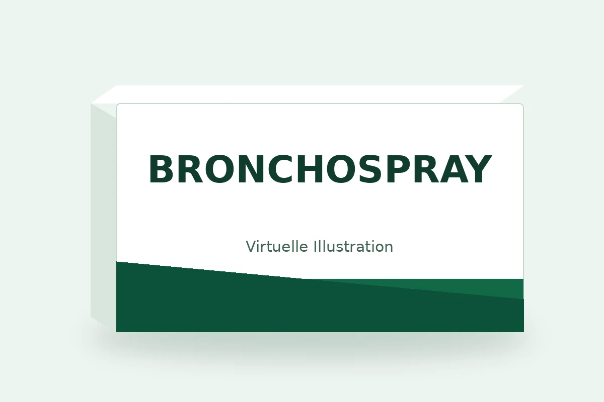 BRONCHOSPRAY – virtuelle Produktillustration, keine Originalpackung