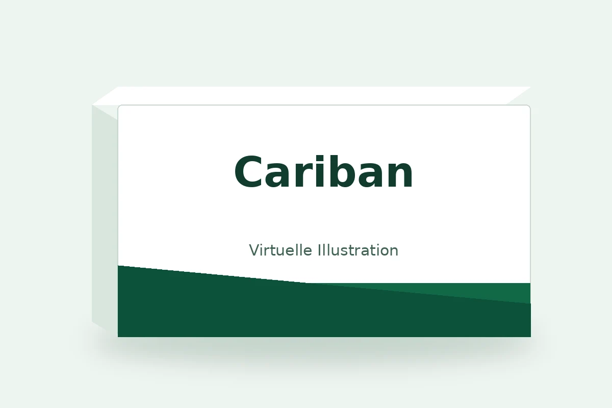 Cariban – virtuelle Produktillustration, keine Originalpackung