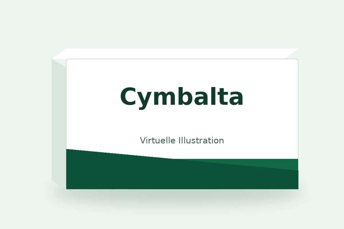 Cymbalta – virtuelle Produktillustration, keine Originalpackung