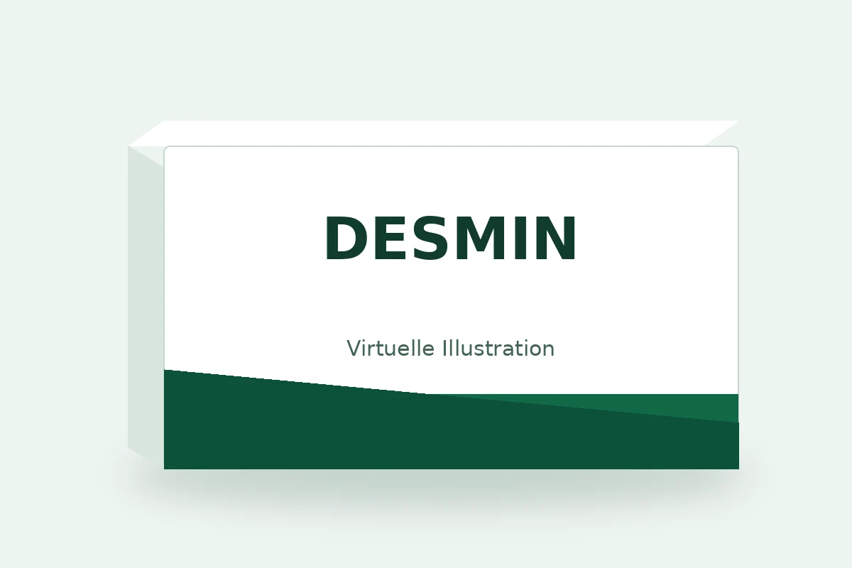 DESMIN – virtuelle Produktillustration, keine Originalpackung