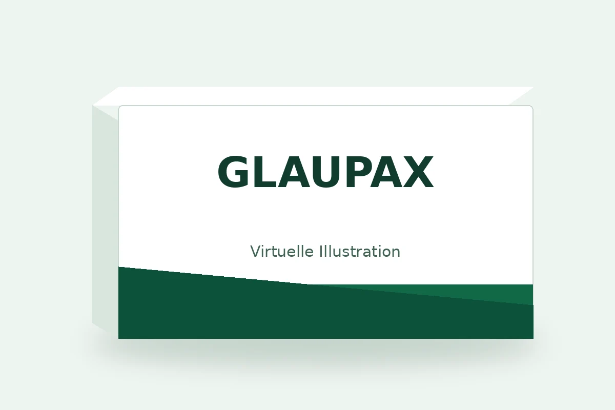GLAUPAX – virtuelle Produktillustration, keine Originalpackung