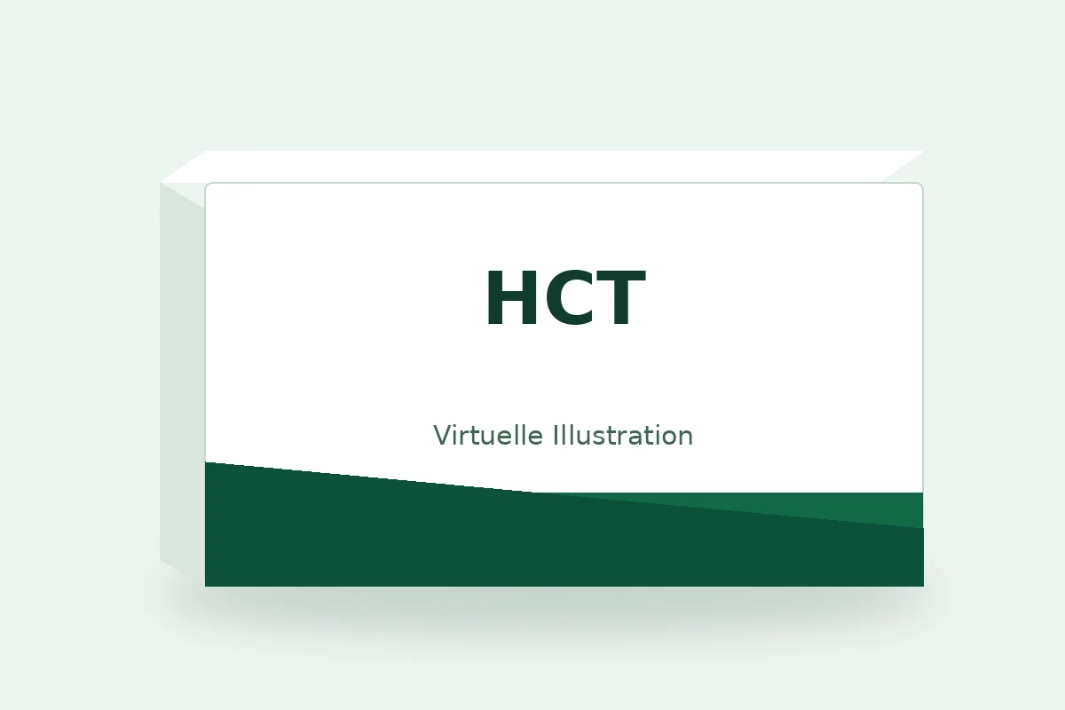 HCT – virtuelle Produktillustration, keine Originalpackung