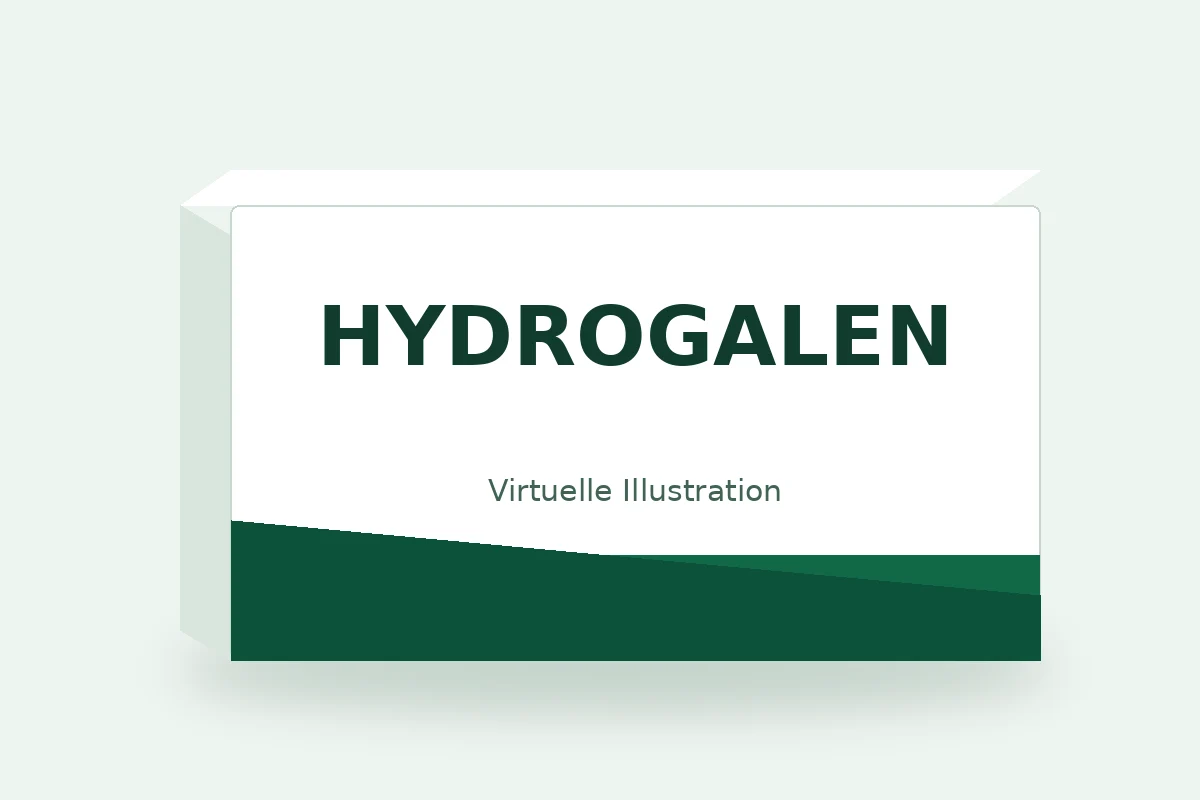 HYDROGALEN – virtuelle Produktillustration, keine Originalpackung