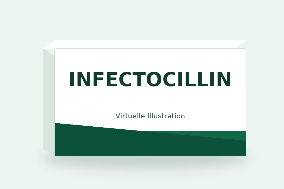 INFECTOCILLIN – virtuelle Produktillustration, keine Originalpackung