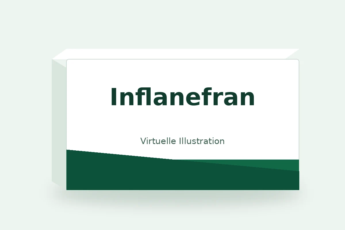 Inflanefran – virtuelle Produktillustration, keine Originalpackung