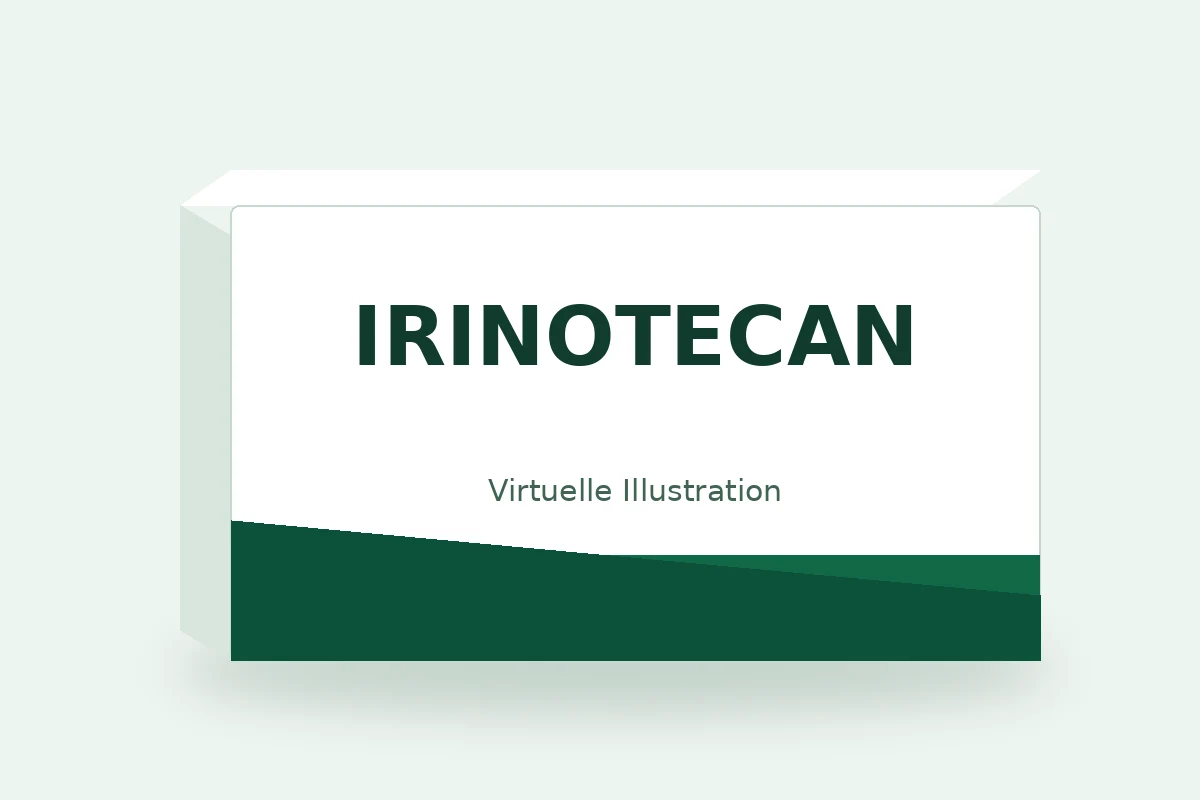IRINOTECAN – virtuelle Produktillustration, keine Originalpackung