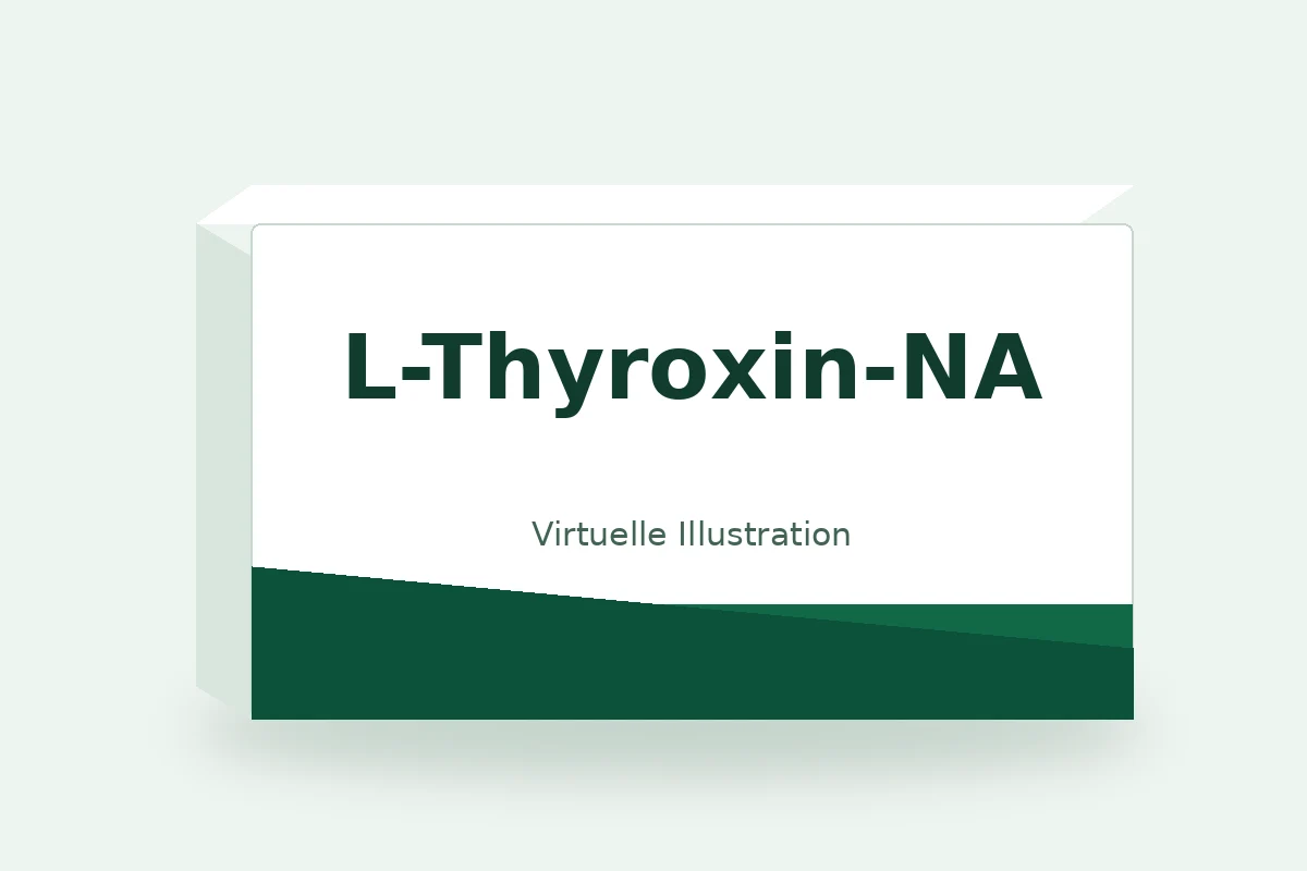 L-Thyroxin-NA – virtuelle Produktillustration, keine Originalpackung