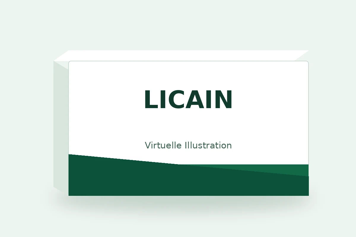 LICAIN – virtuelle Produktillustration, keine Originalpackung
