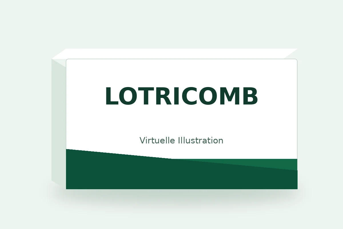 LOTRICOMB – virtuelle Produktillustration, keine Originalpackung