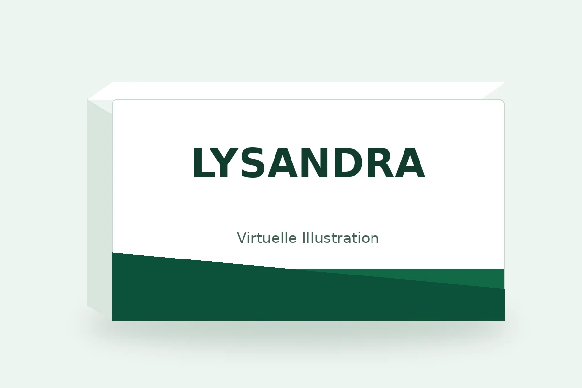 LYSANDRA – virtuelle Produktillustration, keine Originalpackung