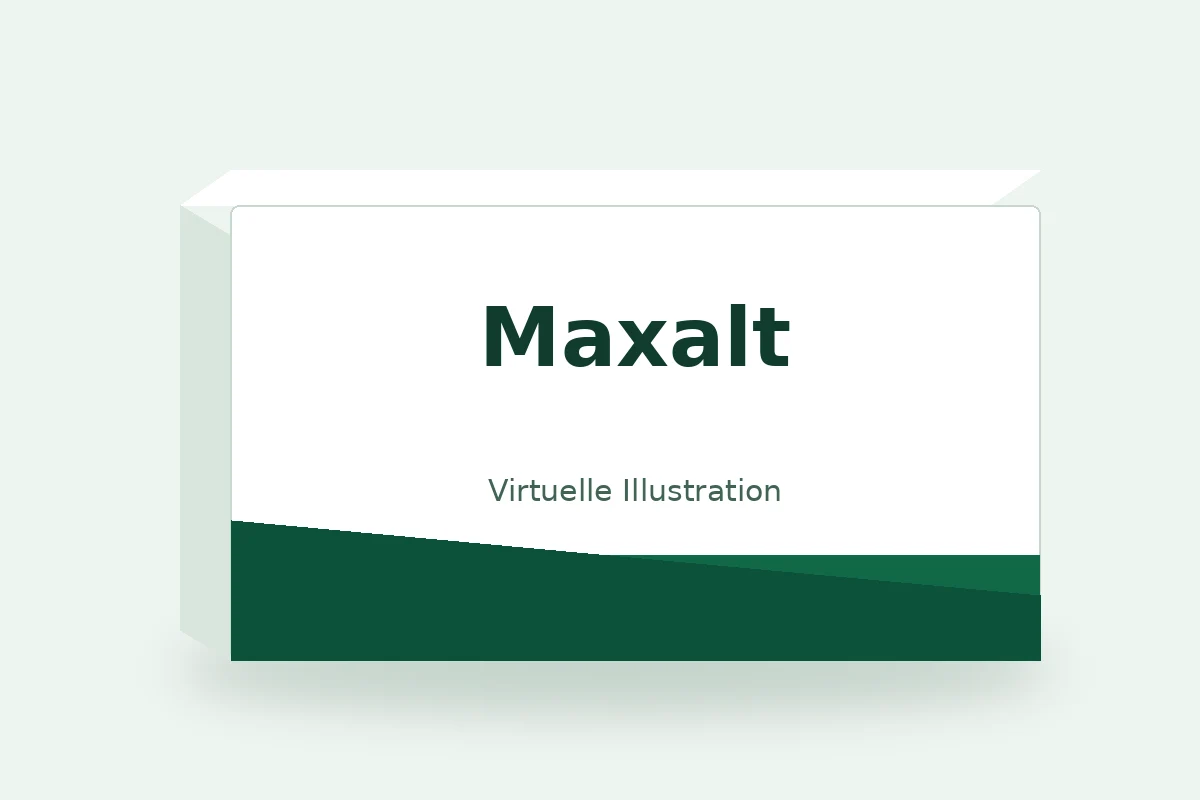 Maxalt – virtuelle Produktillustration, keine Originalpackung