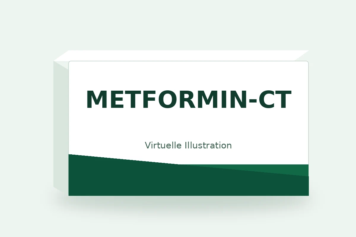 METFORMIN-CT – virtuelle Produktillustration, keine Originalpackung