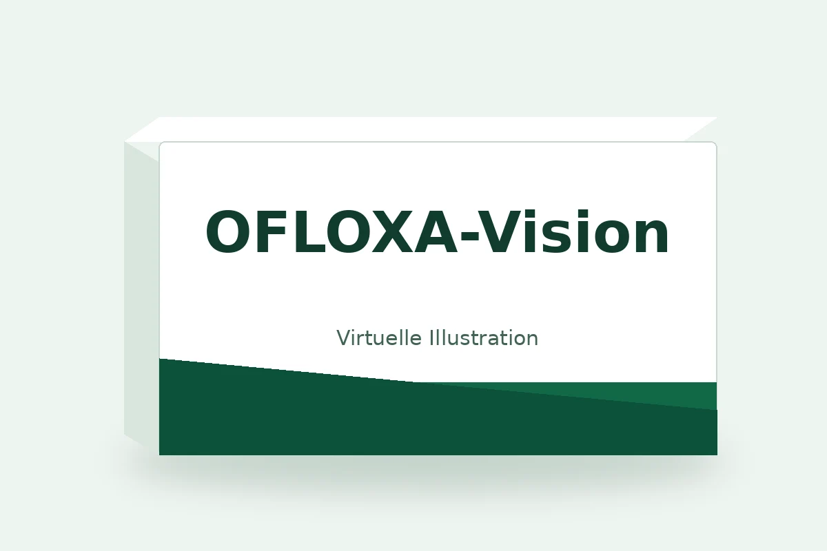 OFLOXA-Vision – virtuelle Produktillustration, keine Originalpackung