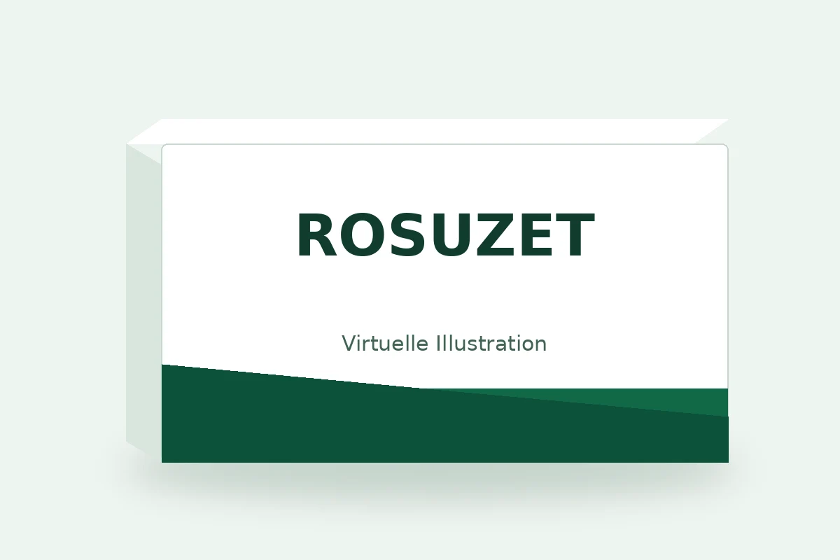 ROSUZET – virtuelle Produktillustration, keine Originalpackung