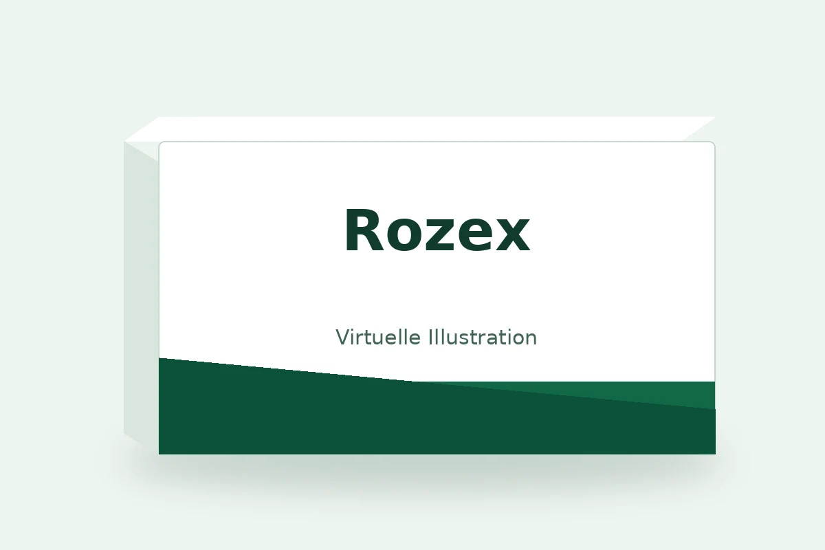 Rozex – virtuelle Produktillustration, keine Originalpackung