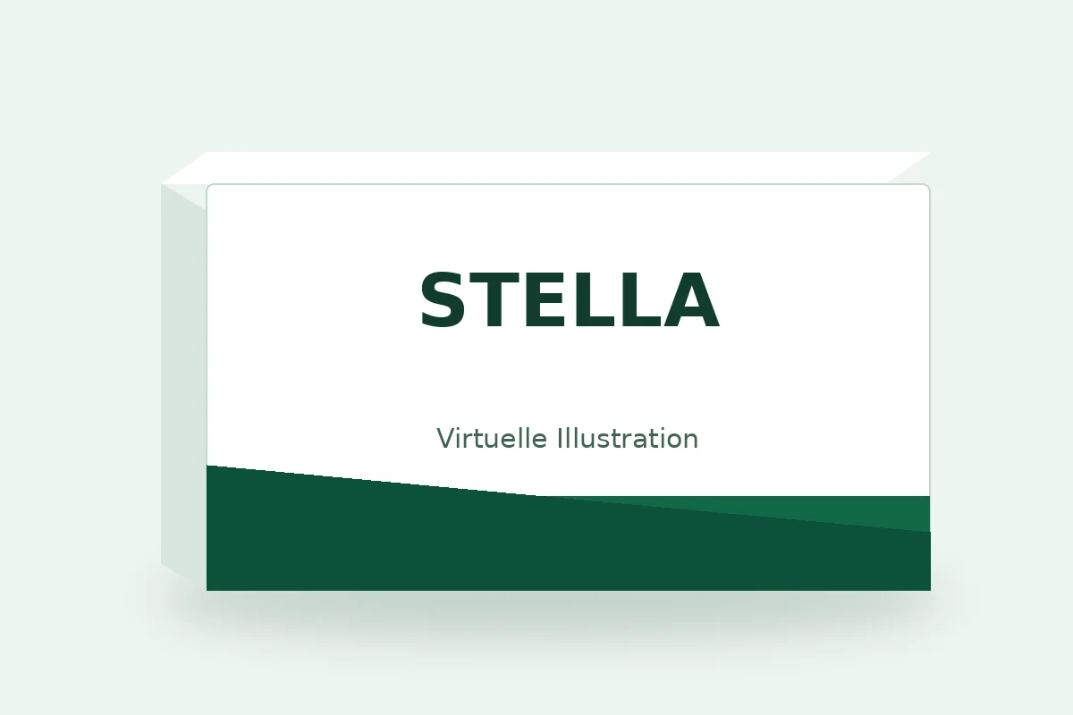 STELLA – virtuelle Produktillustration, keine Originalpackung