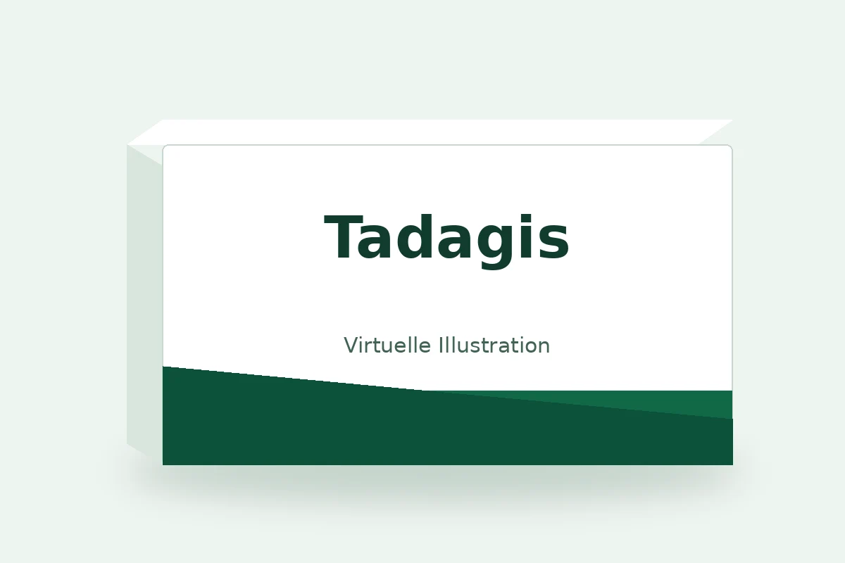 Tadagis – virtuelle Produktillustration, keine Originalpackung