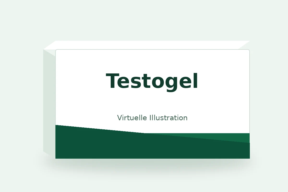 Testogel – virtuelle Produktillustration, keine Originalpackung