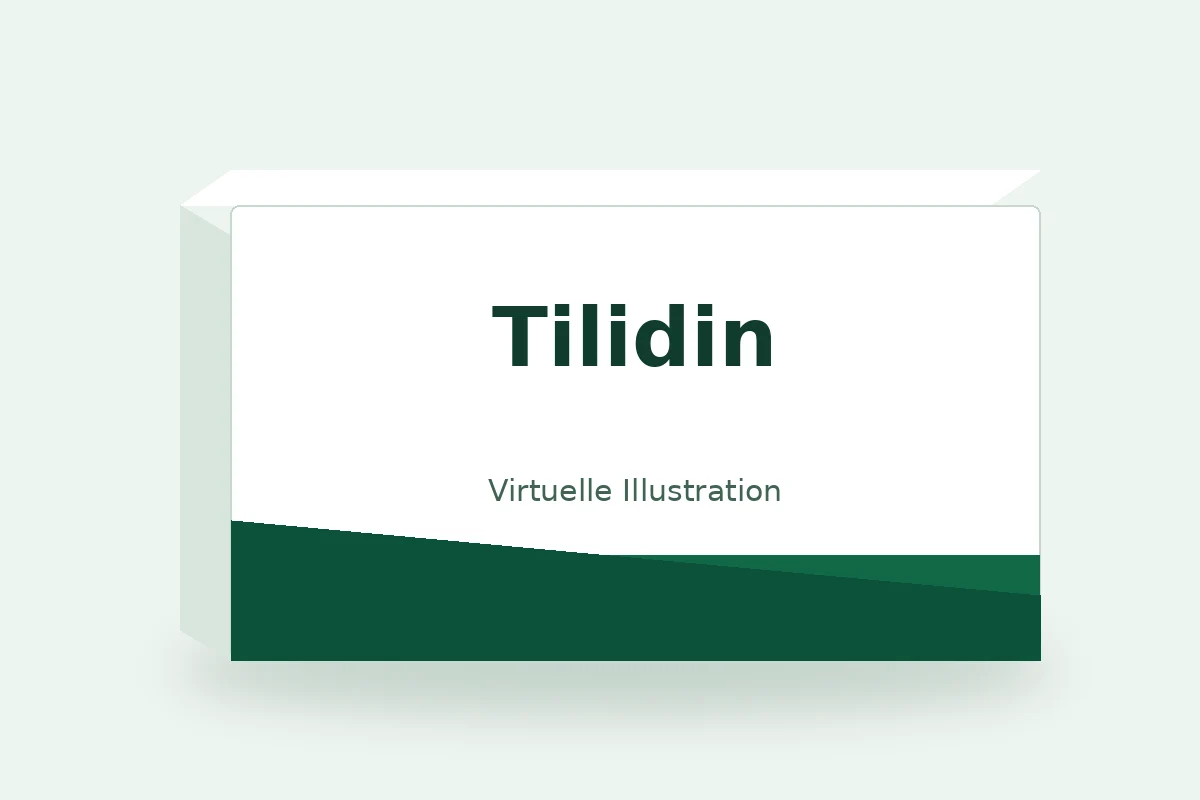 Tilidin – virtuelle Produktillustration, keine Originalpackung