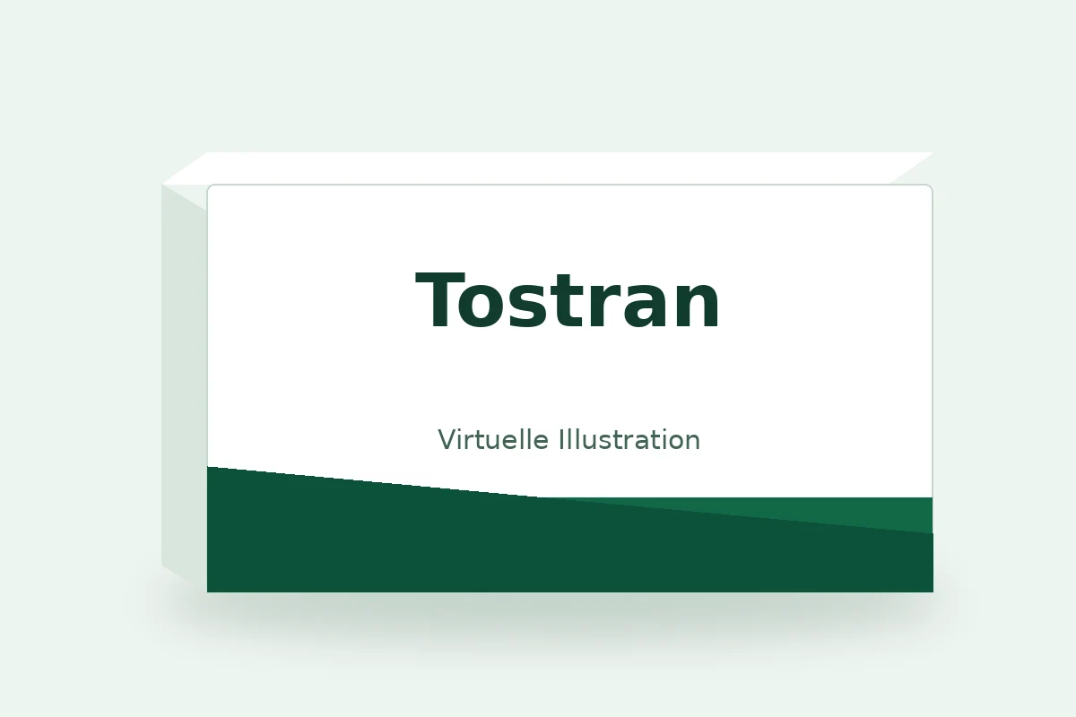 Tostran – virtuelle Produktillustration, keine Originalpackung