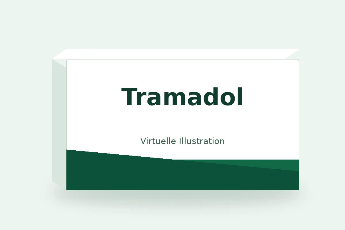 Tramadol – virtuelle Produktillustration, keine Originalpackung