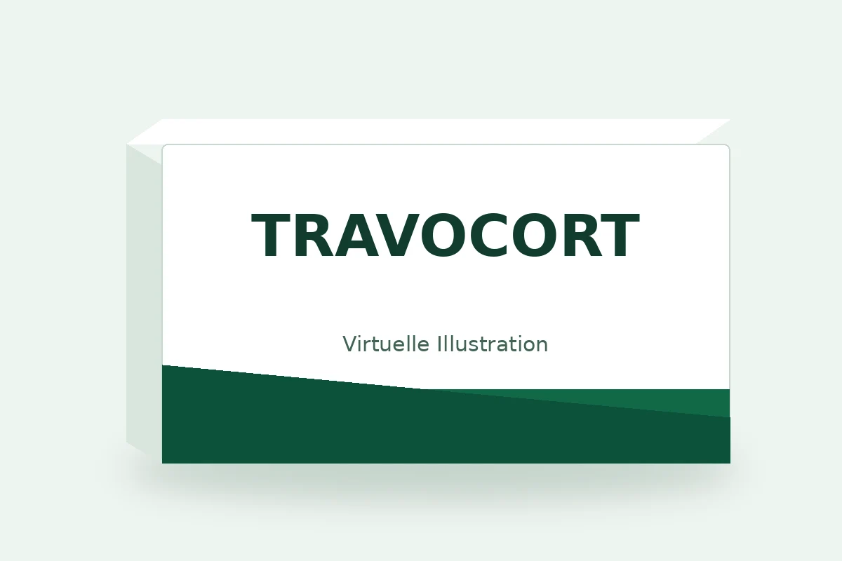 TRAVOCORT – virtuelle Produktillustration, keine Originalpackung