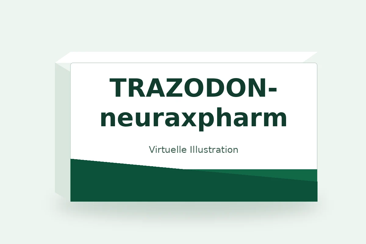 TRAZODON-neuraxpharm – virtuelle Produktillustration, keine Originalpackung