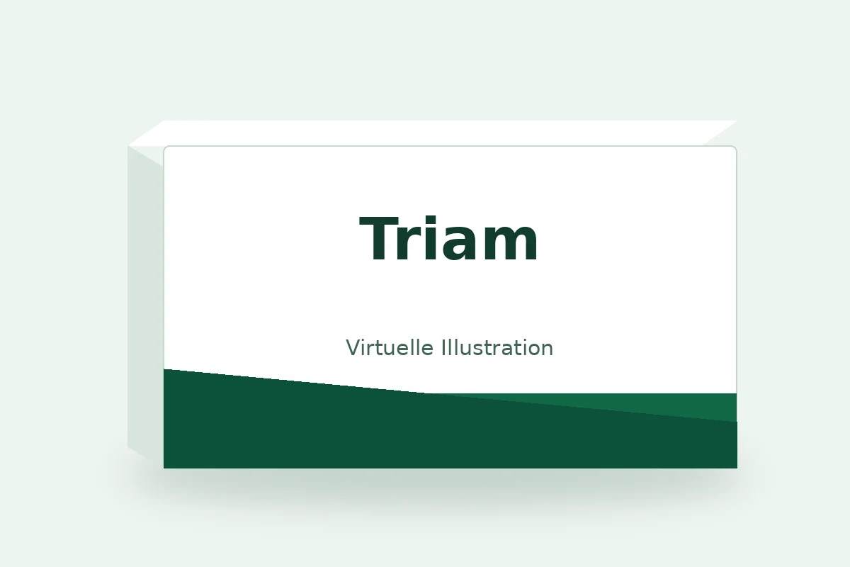 Triam – virtuelle Produktillustration, keine Originalpackung