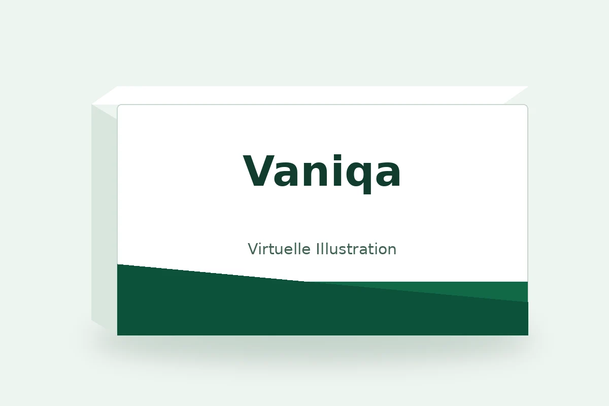Vaniqa – virtuelle Produktillustration, keine Originalpackung