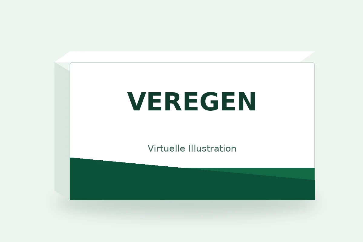 VEREGEN – virtuelle Produktillustration, keine Originalpackung