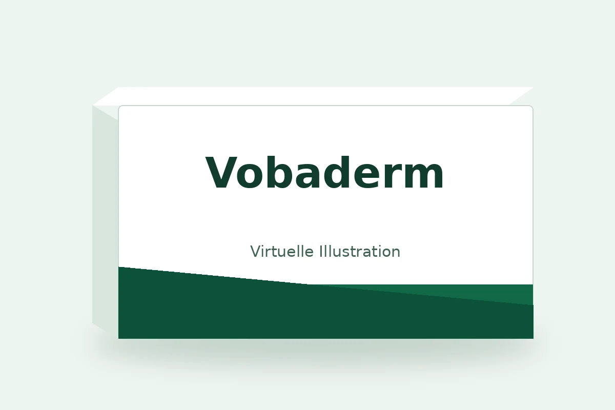 Vobaderm – virtuelle Produktillustration, keine Originalpackung