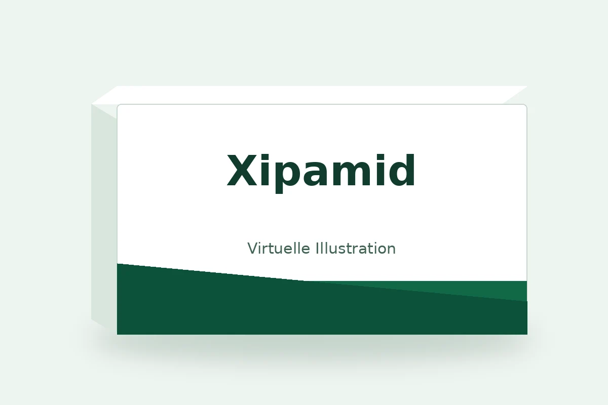 Xipamid – virtuelle Produktillustration, keine Originalpackung