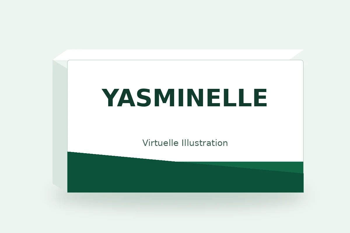 YASMINELLE – virtuelle Produktillustration, keine Originalpackung